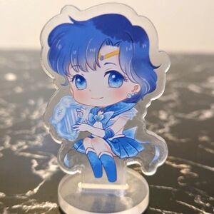 🍒🍒 Sailor Moon: Sailor Mercury Acrylic Figurine